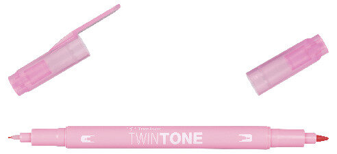 TwinTone pale rose