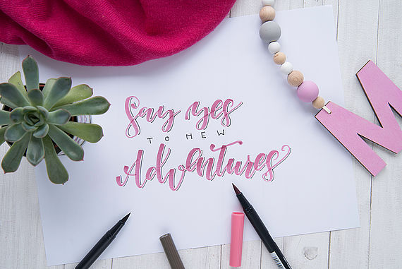 Handlettering handleiding en tips