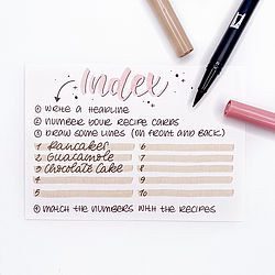 Tombow DIY Recipe Kit