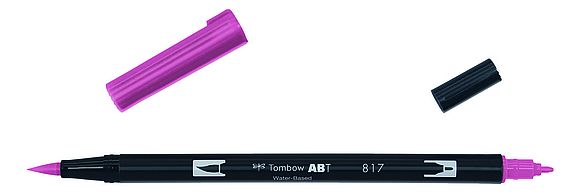 Tombow ABT Dual Brush Pen 817 mauve