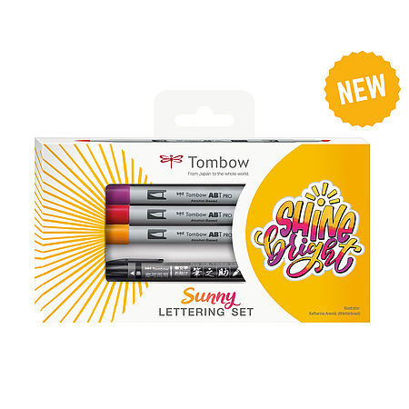 Tombow Sunny Lettering Set