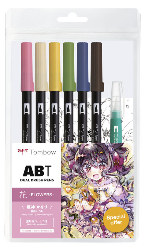 Tombow Abt How To Use Tombow Brush Pens For Coloring Tombow Europe - Main Image