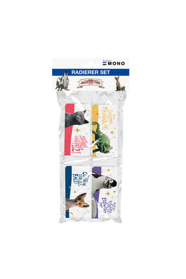 Pack de 4 gommes MONO – édition limitée