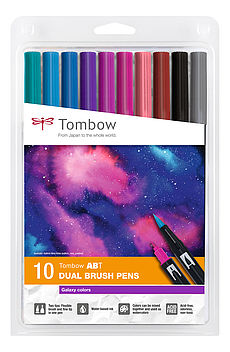 Tombow ABT Dual Brush Pen Galaxy Colors
