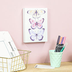 Tombow-Watercoloring-Leinwand-Set Elegante Schmetterlinge