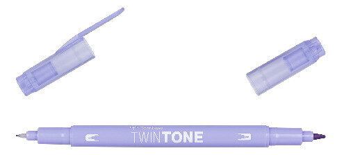 Feutre à 2 pointes TwinTone violet pâle