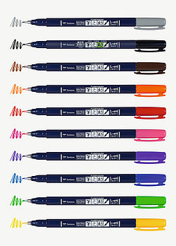 Fudenosuke color set of 10