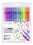 TwinTone set of 12 Rainbow Colors
