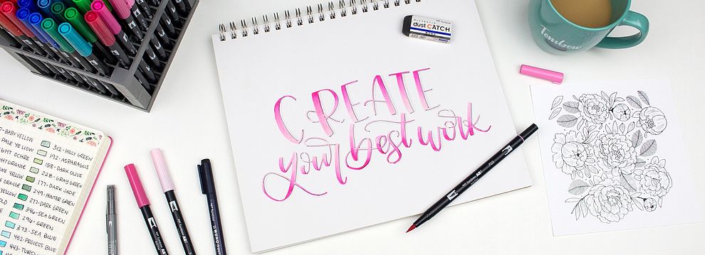 pad ethisch Vertolking Handlettering handleiding en tips