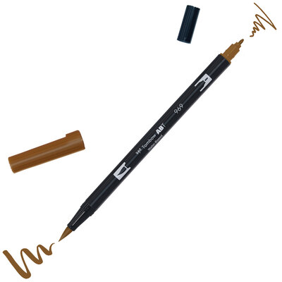 ABT Dual Brush Pen 969 chocolate