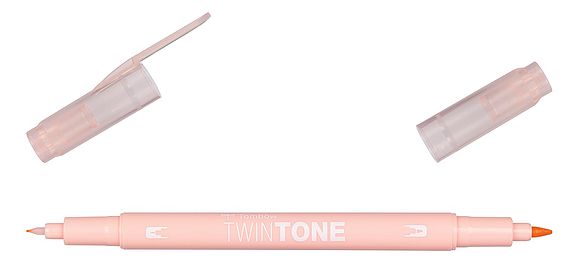 TwinTone coral pink