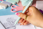 MONO vulpotlood en gumset sorbet blue