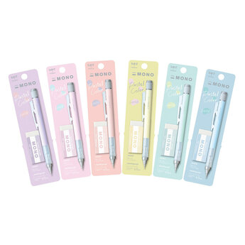 Limited Edition MONO graph + MONO eraser pastel