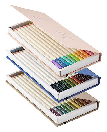 Crayon de couleur IROJITEN, Set Woodlands 30 pcs
