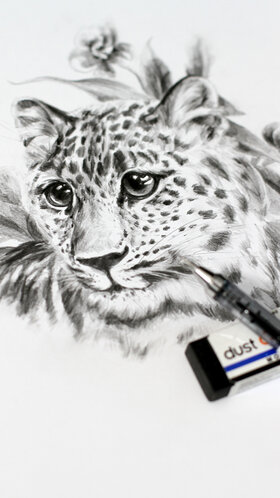 Leopard zeichnen