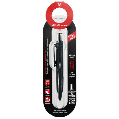 AirPress Pen Balpen compleet zwart blister