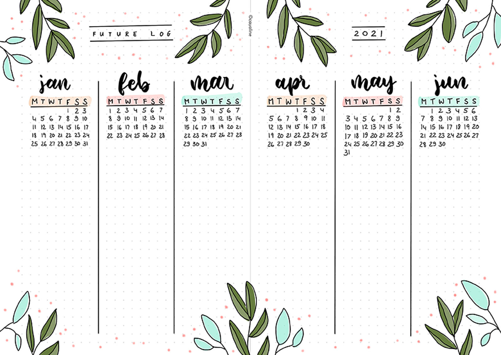 Kostenlose Bullet Journal Vorlagen Tombow Kostenlose bullet journal vorlagen tombow