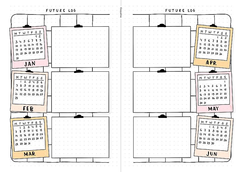 Free Bullet Journal Templates  Tombow