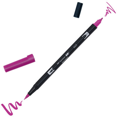 ABT Dual Brush Pen 665 purple
