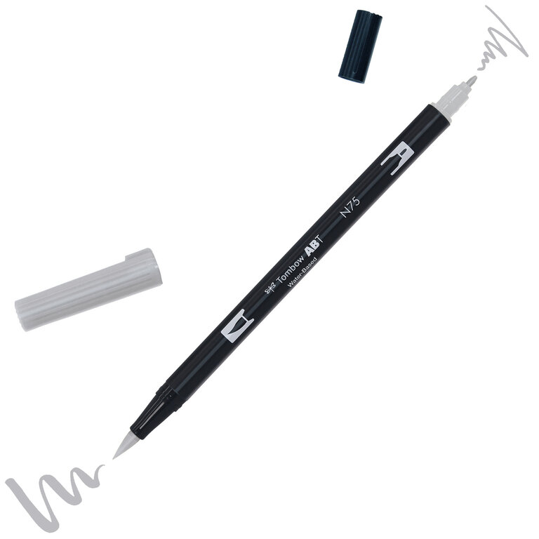 Tombow Europe: ABT Dual Brush Pen N75 cool gray 3