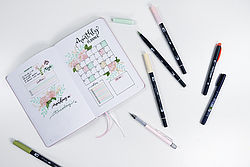 Kit bullet journal créatif brillant