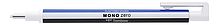 Stylo-gomme MONO zéro classique pointe ronde blanc/bleu/noir