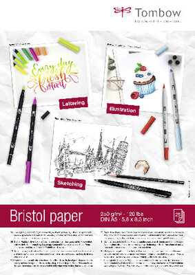 Tekenblok Bristol DIN A5