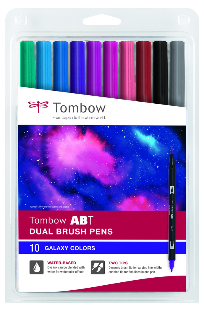 Tombow Lettering in Color Set