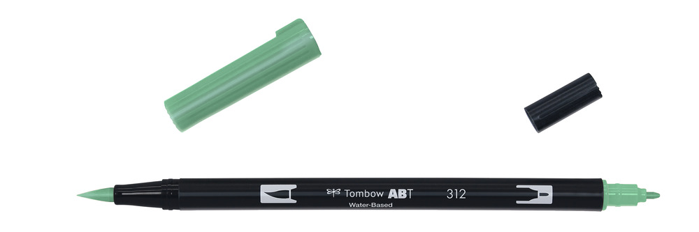 Tombow Dual Brush Marker - Holly Green 312