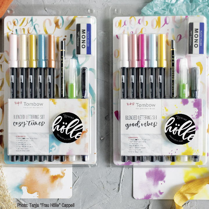 SET LETTERING EDICION ESPECIAL THREE FEELINGS - TOMBOW - Minkred