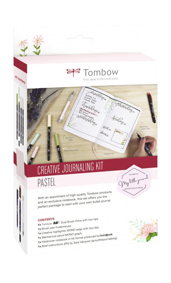 Kit bullet journal créatif pastel