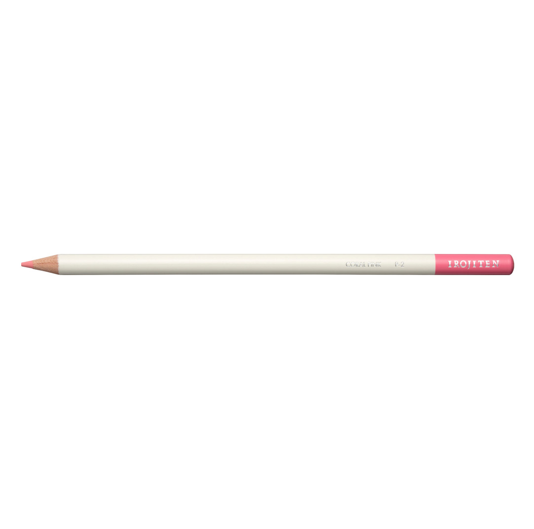 Crayon de couleur IROJITEN, rose corail