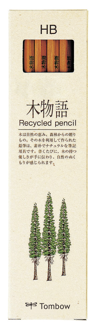 Ki-Monogatari Recycelter Bleistift
