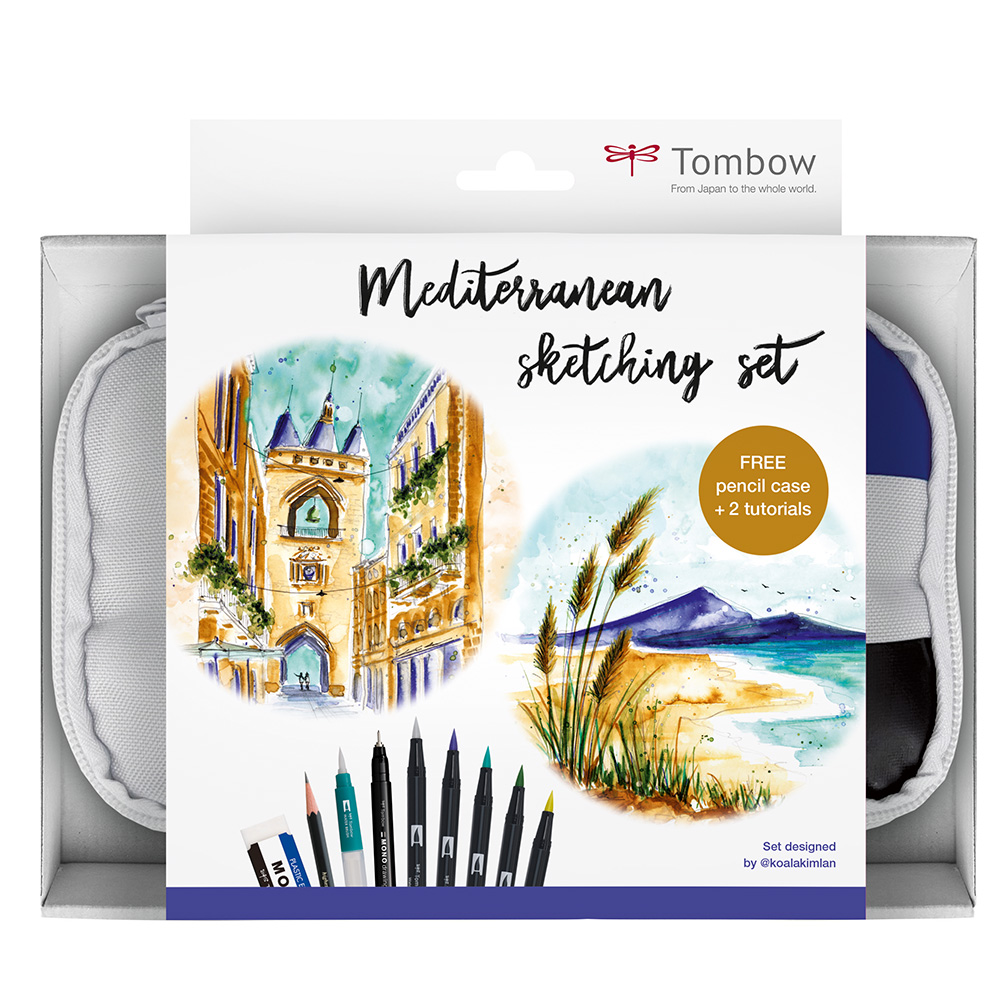 Mediterranean Sketching Set