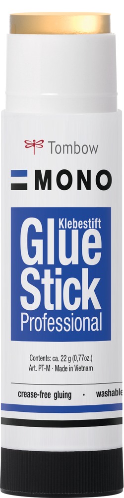 Tombow Mono Glue Stick Package of 2, Washable Glue Stick, Paper