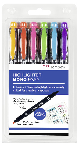 Surligneur MONO edge Set de 6