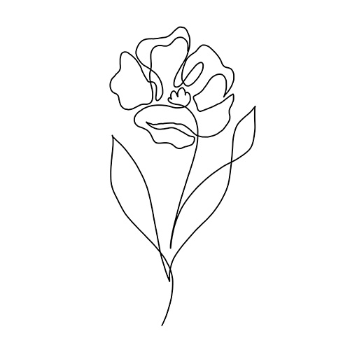 103,359 Flower line drawing Vector Images | Depositphotos