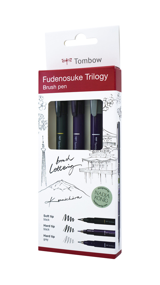 Fudenosuke Neon Brush Pen, Calligraphy & Lettering